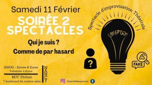 Soirée improvisation deux spectacles